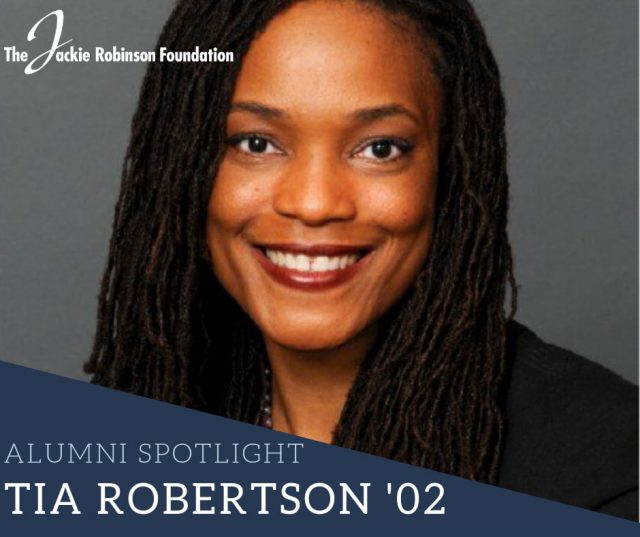 JRF Alumni: Spotlight on Tia Robertson ’02
