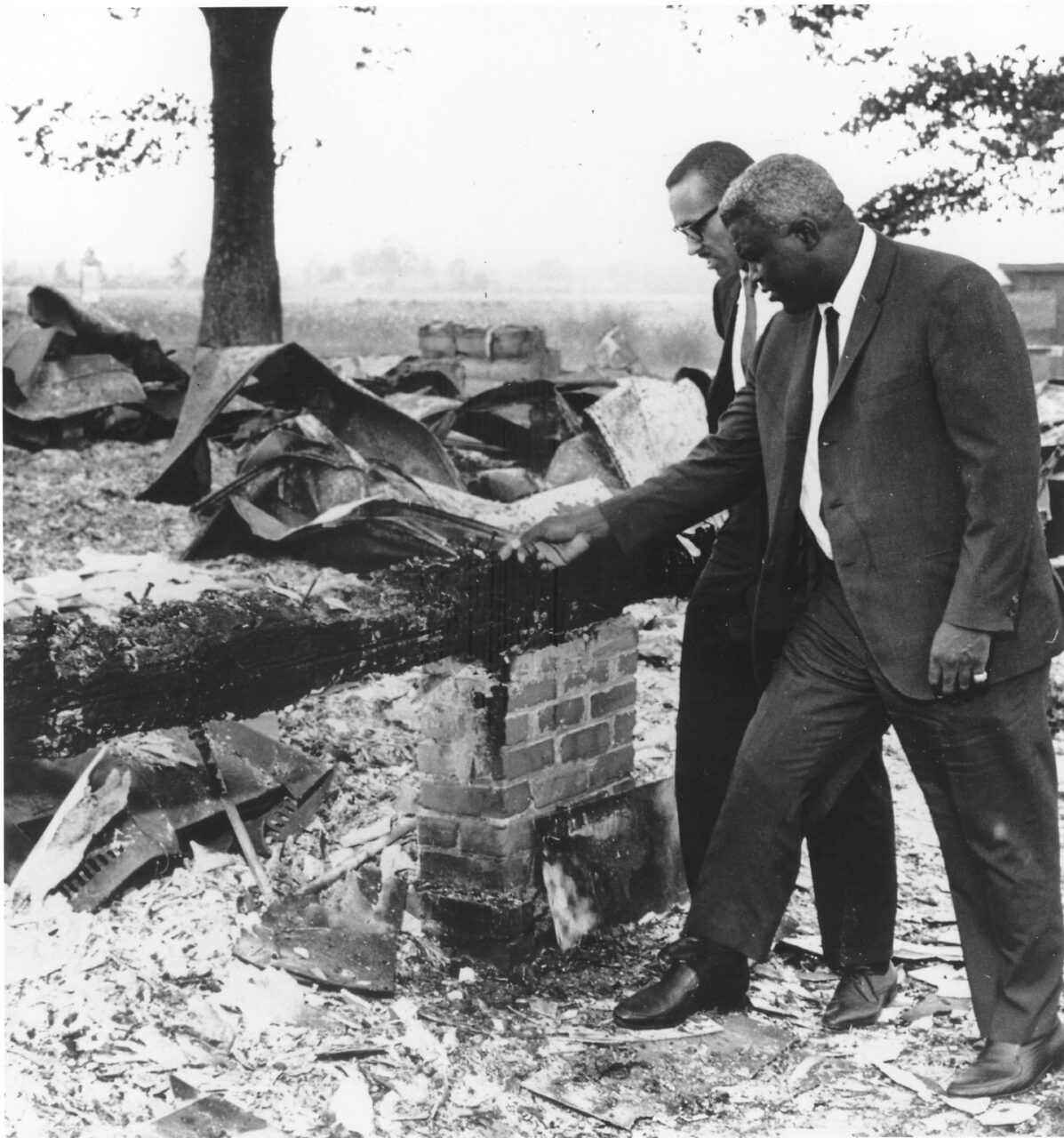 jr at bombed out church